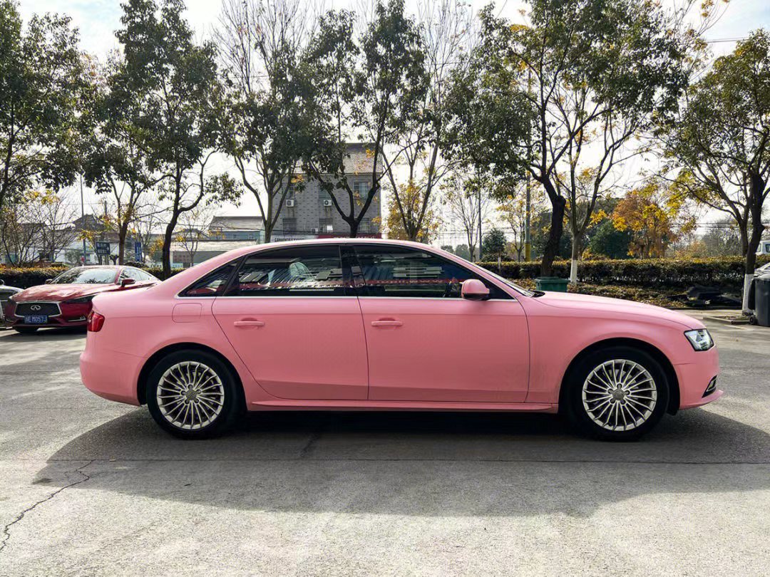 奥迪A4L  消光浅粉