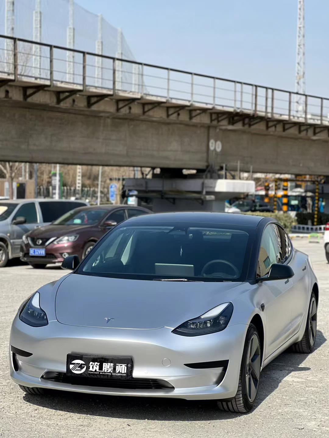 特斯拉  重金属太空银